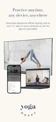 Yoga Happy android App screenshot 1